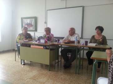 Encuentro en el CEPA con Susi Arencibia (Foto TA)