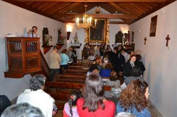 Imagen del interior del templo el día de su reinauguración (Foto TA)