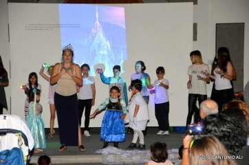 La escenificación tuvo lugar este viernes por la noche (Foto Antonio Alí)