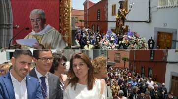 Secuencias de la misa y procesión de San Juan (Foto TA)