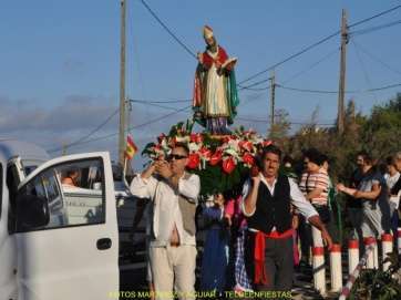 Procesión en Caserío de Gando (Foto teldeenfiestas.com)