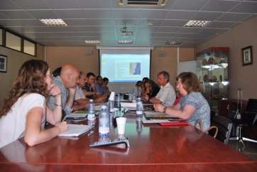 Reunión de Aena con representantes institucionales (Foto TA)