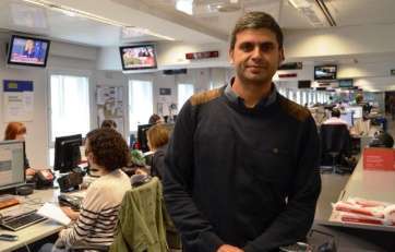 Nicolás Castellano, periodista teldense (Foto TA)