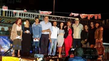 Los ganadores sobre el escenario (Foto TA)