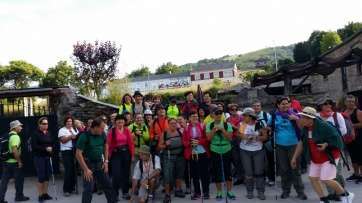 Alumnos del CEPA Telde La Herradura, en Galicia (Foto TA)