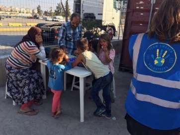 Atención a los refugiados sirios (Foto TA)