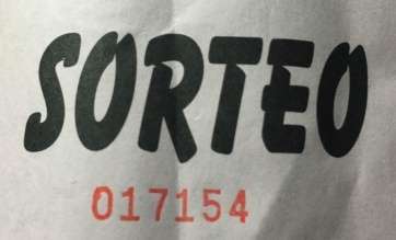 Número agraciado (Foto TA)