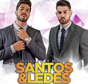 El dúo Santos y Ledes actúa esta noche en Melenara (Foto TA)