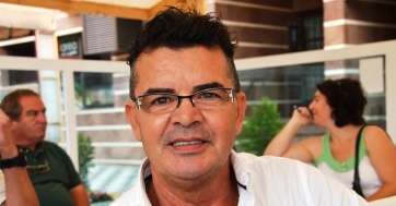 Francisco Ojeda Cabrera, esta mañana en La Garita (Foto TA)