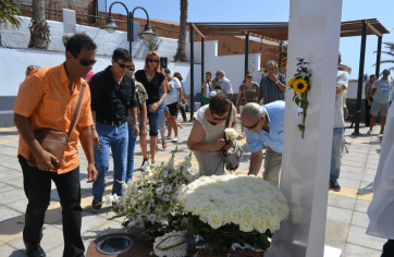 Imagen de archivo del acto anual en homenaje de las víctimas (Foto TA)