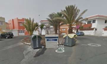 Imagen de la rotonda ubicada al final de la calle Fresno de La Garita (Foto Google Maps)