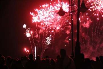 Imagen de archivo de una edición anterior de los fuegos (Foto Asunción Bibiloni)