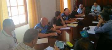 La Junta de Seguridad se reunió este lunes (Foto TA)