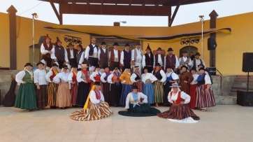 La Agrupación Folclórica Tajea Nuevos Aires pondrá música a la representación teldense (Foto TA)