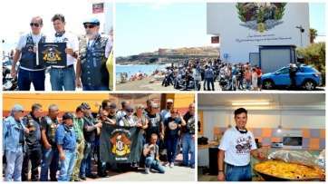 Diferentes momentos del homenaje (Foto TA)