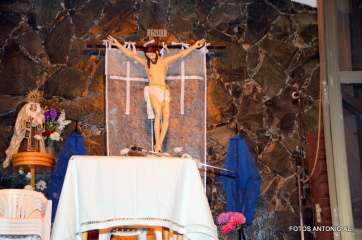 Ermita del Santo Cristo de la playa de Ojos de Garza (Foto Antonio Alí)