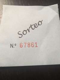 Boleto premiado (Foto TA)