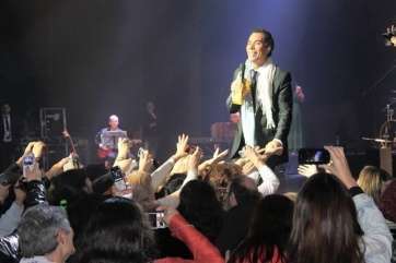 Imagen de archivo de una actuación de José Vélez (Foto TA)