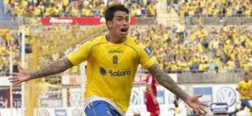 Araujo, en un partido con la UD Las Palmas (Foto Multimedia)