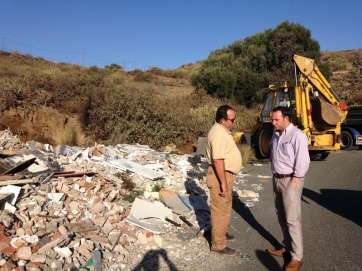 Eloy Santana, en Caserones Altos (Foto TA)