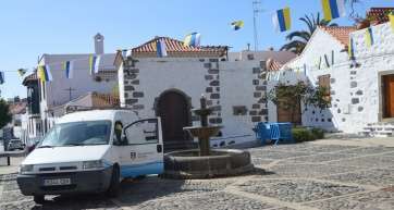 Trabajos de remozamiento y mantenimiento en San Francisco (Foto TA)