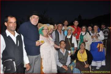 Participantes en la romería de este sábado en Cazadores (Foto TA)