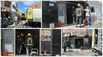 Imágenes del incendio (Foto TA)