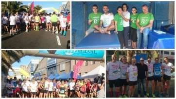 Mosaico de fotos de la prueba (Foto TA)