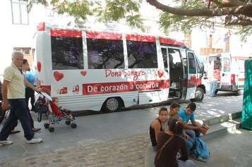 Unidad móvil del ICHH en Telde (Foto TA)