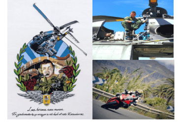 Mural en honor a Jhonander (Foto TA)