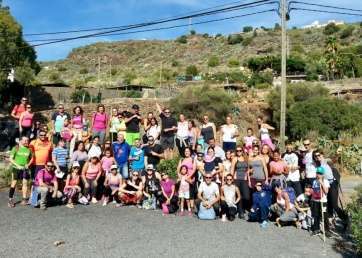 Los empleados del hotel de Meloneras en Cernícalos (Foto TA)