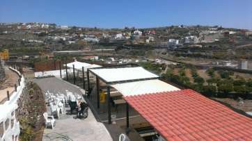 Vista de parte de la Finca Malverde donde se celebran eventos festivos (Foto Malverde Eventos)