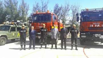 Un momento de la visita (Foto TA)