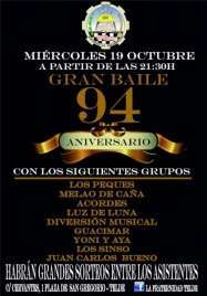 Cartel de la actividad (Foto TA)