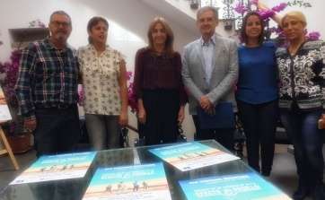 Presentación de 'La noche más larga', hoy, en Los Llanos (Foto TA)