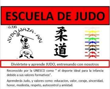 Cartel de la actividad (Foto TA)