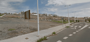 Imagen de la urbanización residencial de Taliarte (Foto Google Maps)