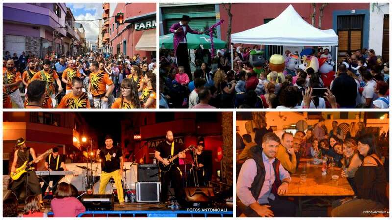 Diferentes momentos de la Tropical Fest Telde 2016 (Foto TA)