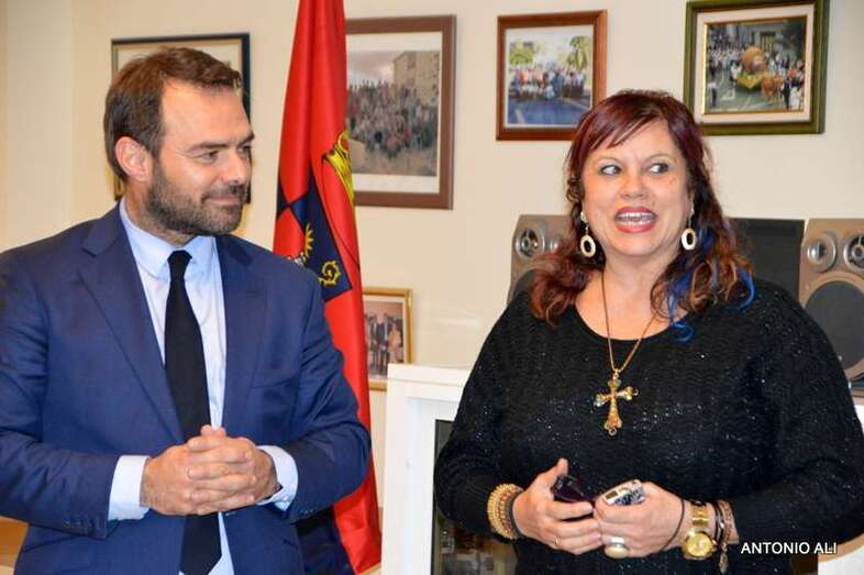 Saro Pulido, en un acto del colectivo El Roque Azucarero (Foto TA)