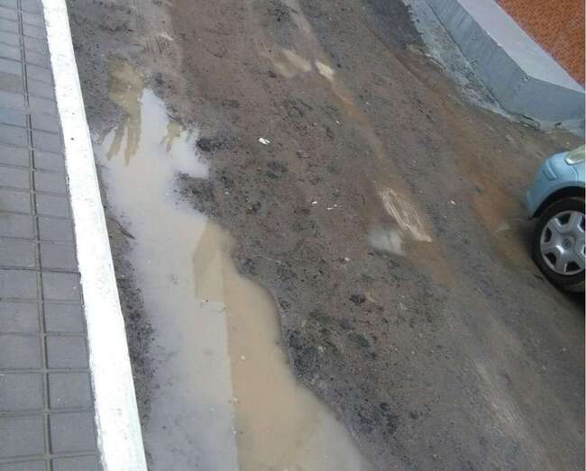 Imagen de la calle Ignacio Quintero Montesdeoca (Foto TA)