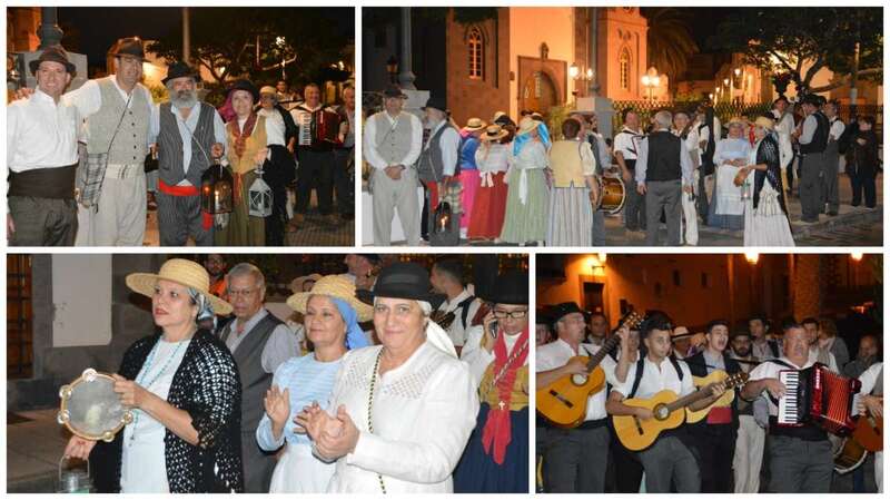 La marcha popular arrancó a las 18.45 horas (Foto TA)