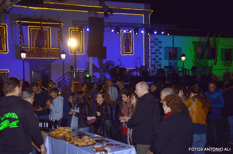 Imagen de archivo de una acción de dinamización en el casco de San Juan (Foto Antonio Alí)