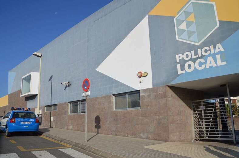 Sede de la Policía Local de Telde en La Garita (Foto TA)