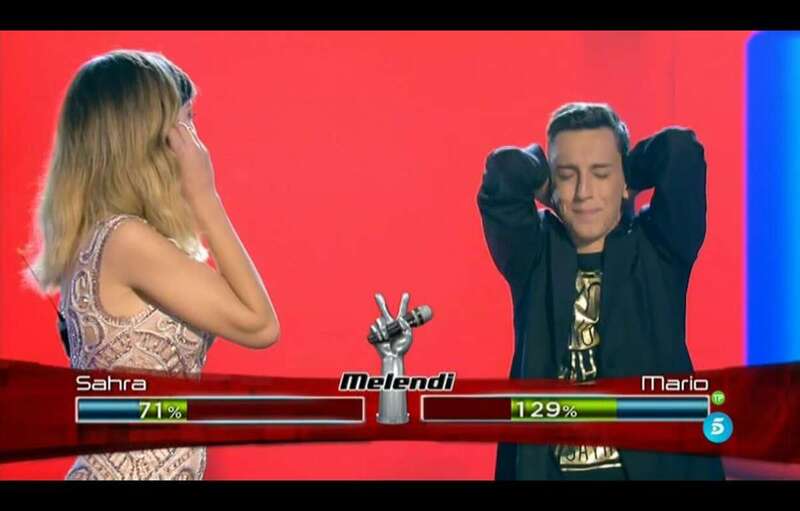 Momento en que Leal conoce el resultado (Foto TA)