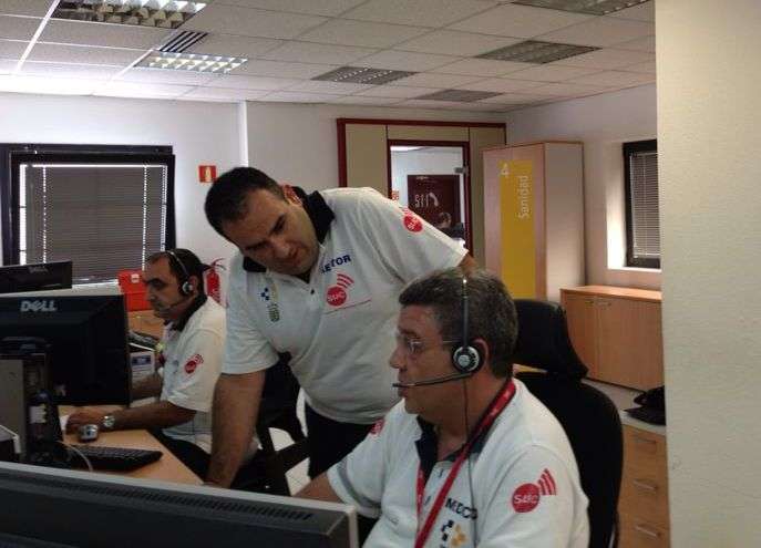 Sector sanitario en la sala de Coordinación (Foto TA)