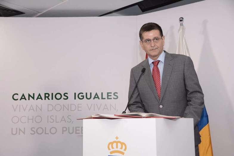 Santiago Miguel Rodríguez tomó posesión ayer del cargo (Foto Acfi Press)