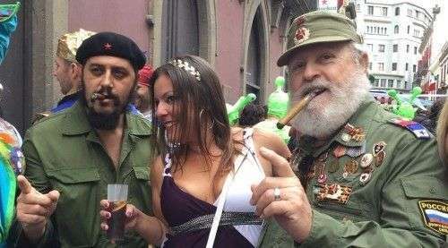 Los disfraces en recuerdo de los ya fallecidos Fidel Castro y Che Guevara serán a buen seguro de los más vestidos (Foto TA)