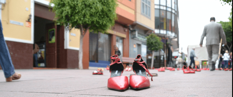 Imagen de archivo de archivo de una performance en Los Llanos inspirada en la iniciativa 