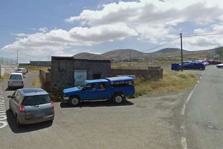 Punto donde hay una parada de guagua escolar (Foto Google Maps)