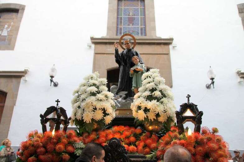 Imagen de San Juan Bosco (Foto Francisco Javier Santana)